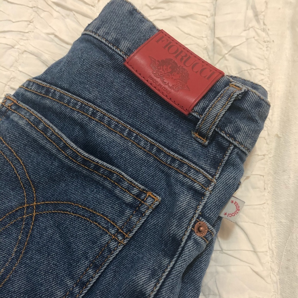 Fiorucci crop kick jeans
